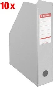 Esselte Vivida Stehsammler PVC, A4, grau, 10er-Pack