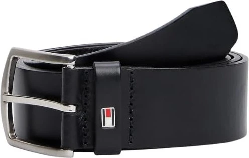 Tommy Hilfiger Denton Leder mit Flag-Logo Gürtel