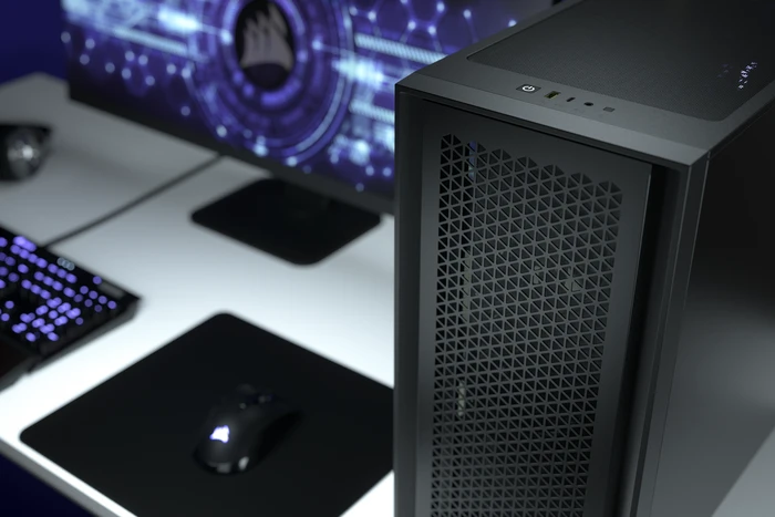 Corsair 4000D Airflow, schwarz, Glasfenster