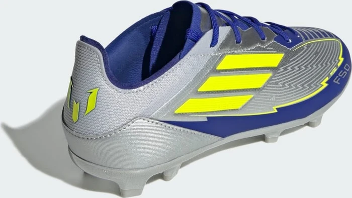 adidas F50 Elite Messi FG silver metallic/solar yellow/lucid blue (Junior)