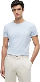 Tommy Hilfiger Roundneck Slim Fit T-Shirt kurzarm breezy blue (Herren)