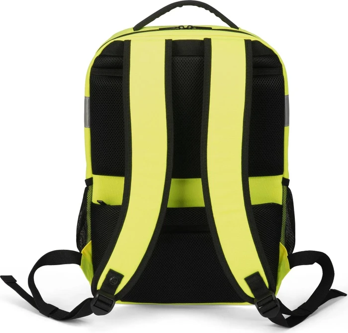 Dicota HI-VIS Base Laptop-Rucksack, gelb