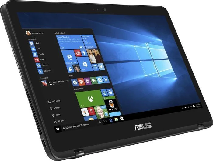 ASUS ZenBook Flip UX360UAK-BB283T, Mineral Grey, Core i5-7200U, 8GB RAM, 256GB SSD, DE