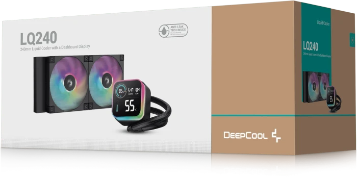 DeepCool LQ240, schwarz