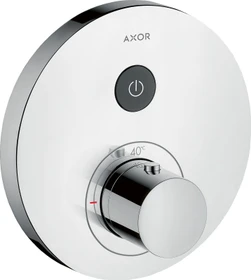 Hansgrohe Axor ShowerSelect rund Thermostat mit 1 Ventilen edelstahloptik