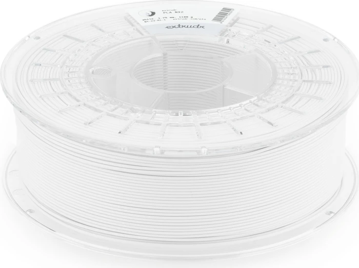 Extrudr NX2 PLA, weiß, Spule, 1.75mm, 10.00kg