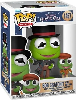 FunKo Pop! Movies - Disney The Muppet Christmas Carol - Kermit with Tiny Tim