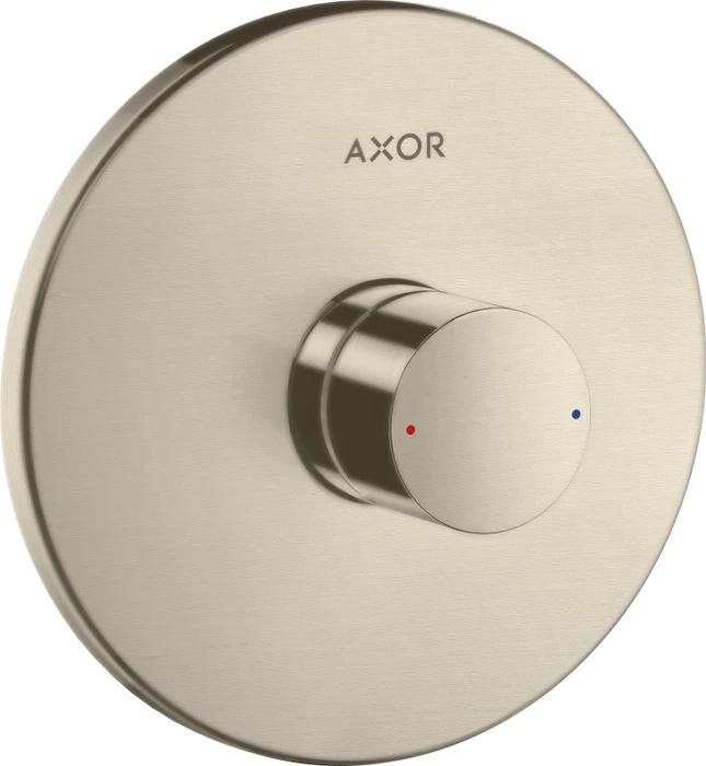Hansgrohe Axor Uno Einhebel-Brausemischer Unterputz mit Zerogriff brushed nickel