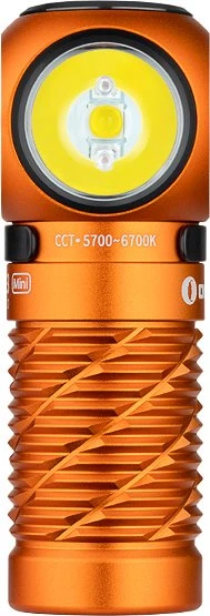 OLight Perun 3 Mini Stirnlampe orange