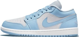 Nike Air Jordan 1 Low football grey/white/aluminum (Damen)