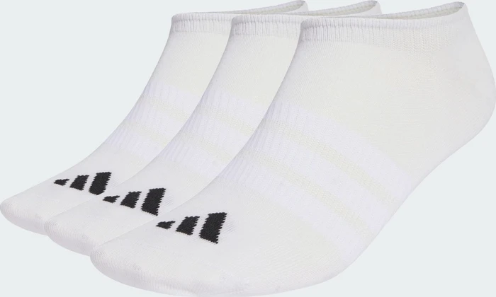 adidas Thin and Light No-Show Socken, 3 Paar