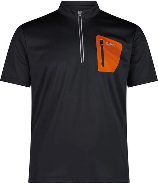 CMP Technisches Radsport Trikot kurzarm anthrazit (Herren)