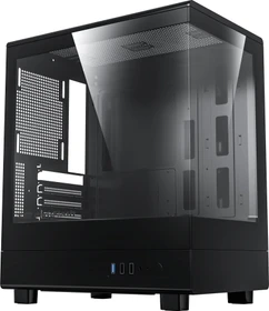 DarkFlash DB330M Black, Glasfenster