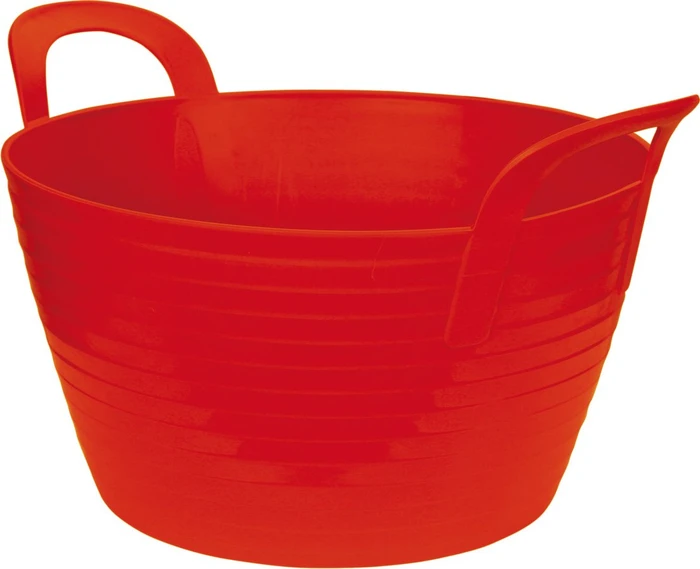 Kerbl Wasser & Futtertrog, 12l, rot