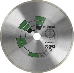 Bosch DIY Diamanttrennscheibe für Fliesen, 125x1.7x22.23mm, 1 Stück