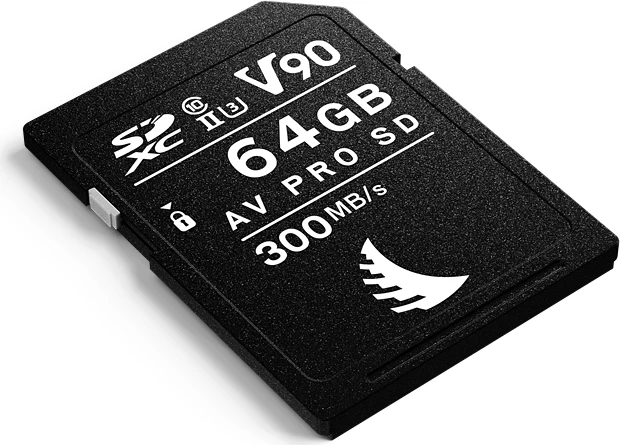 Angelbird AV PRO SD MK2 V90 R300/W280 64GB, UHS-II U3, Class 10
