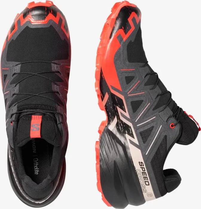 Salomon Speedcross 6 GTX black/fiery red (Herren)