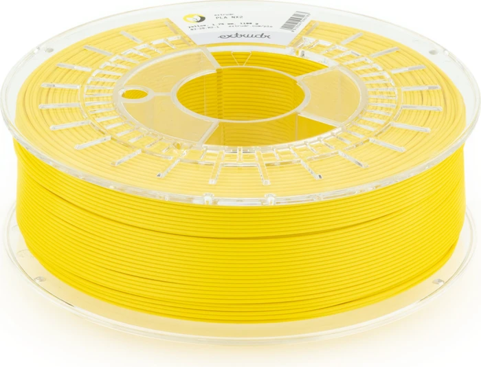 Extrudr NX2 PLA, gelb, Spule, 1.75mm, 10.00kg