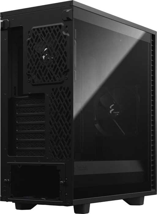 Fractal Design Define 7 Compact Black TG Light Tint, Glasfenster, schallgedämmt