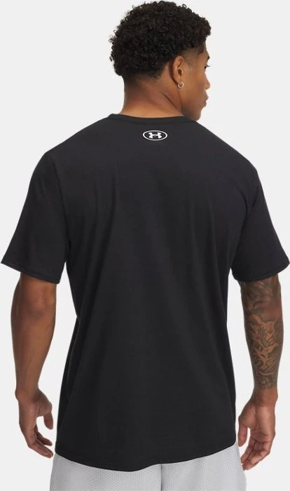 Under Armour Camo Chest Stripe Funktionsshirt kurzarm black/marine od green/white (Herren)