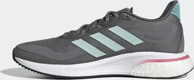 adidas Supernova grey four/halo mint/rose tone (Damen)