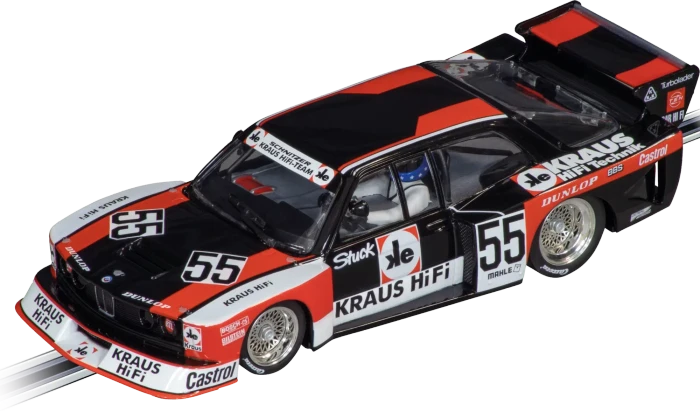 Carrera Evolution BMW 320 Turbo Flachbau Team Schnitzer, No.55 DRM 1980