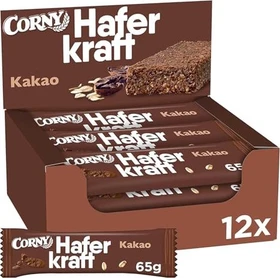 Corny Haferkraft Müsliriegel Kakao 780g (12x 65g)