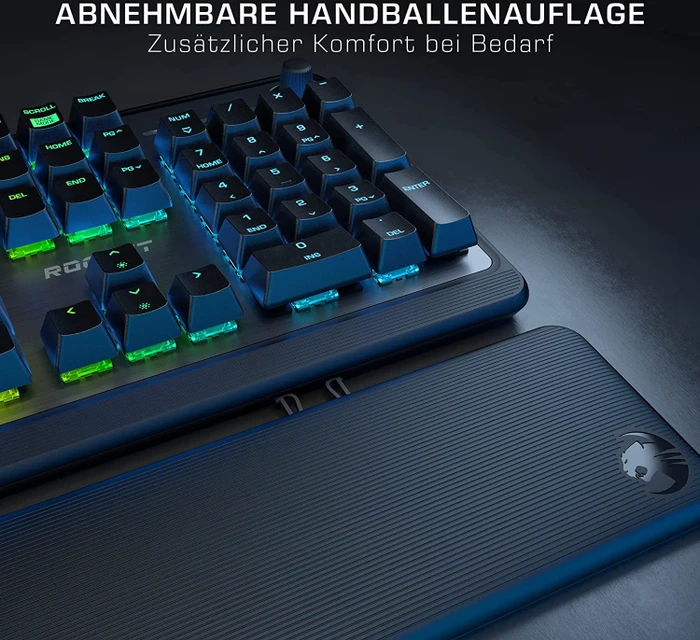 Roccat Pyro, LEDs RGB, schwarz, TTC RED, USB, DE