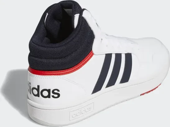 adidas Hoops 3.0 Mid Classic Vintage cloud white/legend ink/vivid red