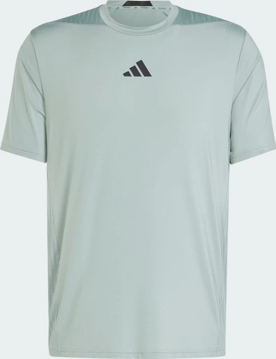 adidas Designed for Training Intensity Funktionsshirt kurzarm silver green (Herren)