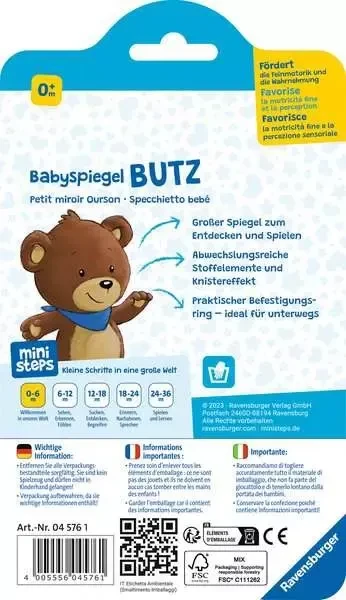 Ravensburger ministeps Babyspiegel Butz