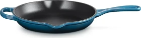 Le Creuset Signature Gusseisen Brat-/Servierpfanne rund 23cm deep teal