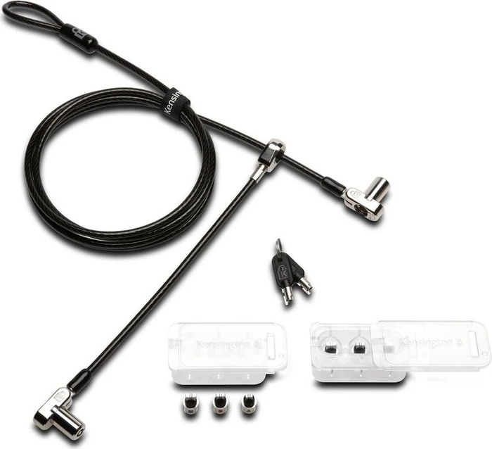 Kensington Universal 3-in-1 Keyed Cable Lock - Twin Lockheads
