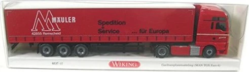Wiking Modern Edition Gardinenplanensattelzug MAN TGX Euro 6 Mäuler