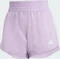 adidas Pacer Training 3-Streifen Woven High-Rise Trainingshose kurz powder plum/white (Damen) Vorschaubild