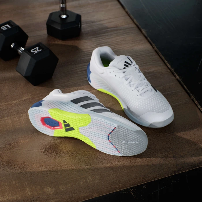 adidas Dropset 4 cloud white/core black/dusky petrol