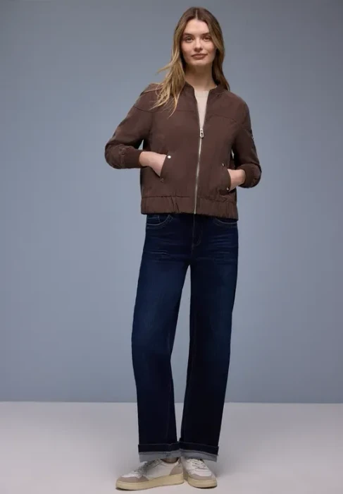 Street One Blouson Jacke mahogany brown (Damen)