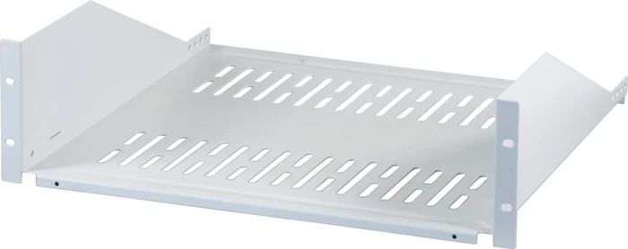 EFB Elektronik 19" Fachboden, 450mm tief, 36kg Traglast, RAL7035, grau, RAL7035, 3HE