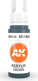 AK-Interactive 3rd Gen Acrylic Colors Acrylic Modelling Colors star blue, 17ml