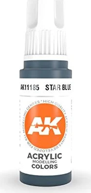 AK-Interactive 3rd Gen Acrylic Colors Acrylic Modelling Colors star blue, 17ml