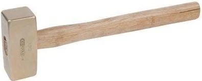 KS Tools BRONZEplus Fäustel Hickorystiel, 4.00kg