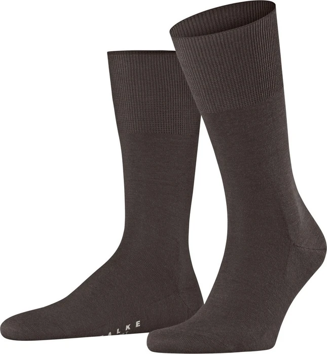Falke Airport Socken brown mel. (Herren)