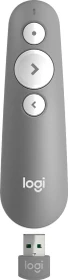 Logitech R500s Laser Presenter, mittelgrau, USB-A/Bluetooth