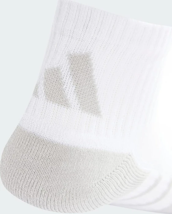adidas Essentials Climacool Quarter Socken white/grey two, 3 Paare