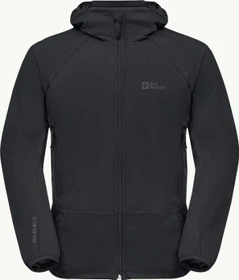 Jack Wolfskin Eagle Peak II Hoody Funktionsjacke schwarz (Herren)