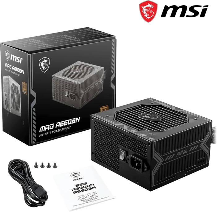 MSI MAG A650BNL 650W, ATX 2.4