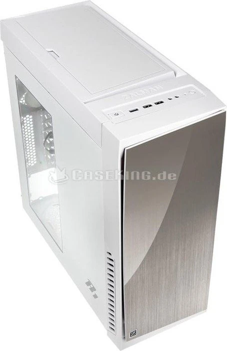 Zalman R1 weiß, Acrylfenster