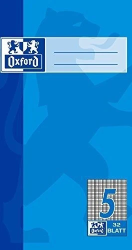 Schulheft, A5, Lineatur 5, hellblau, 32 Blatt