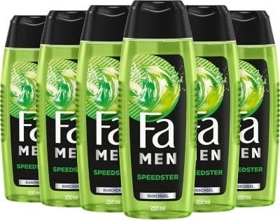 Fa Men Duschgel Speedster Duschgel, 1.5l (6x 250ml)
