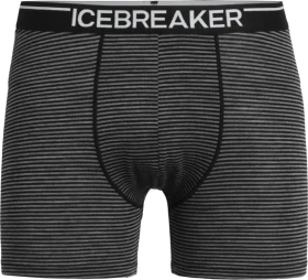 Icebreaker Anatomica Boxer Briefs gritstone heather (Herren)